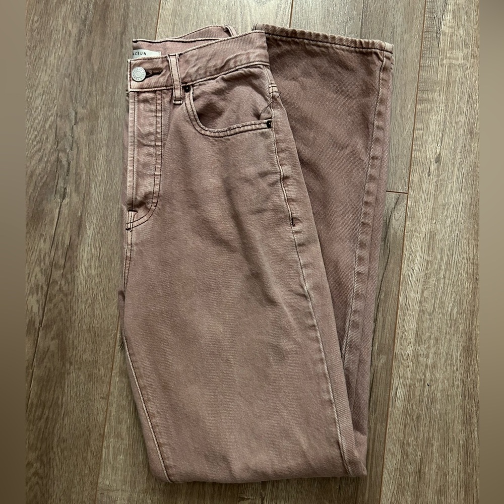 Pacsun Brown Dad Jeans